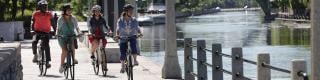 Rideau Canal, Cycling. Biking	