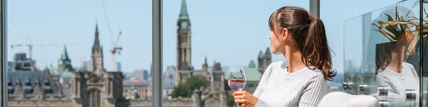 View of Parliament from Andaz Copper Spirits and Sights
