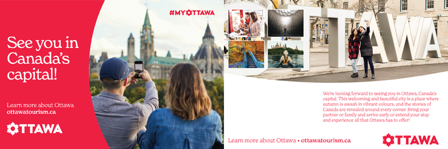 Ottawa Tourism Postcard-Fall 