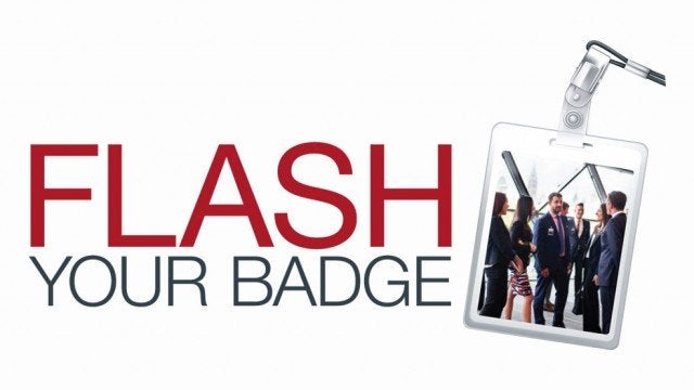 Flash your Badge Program