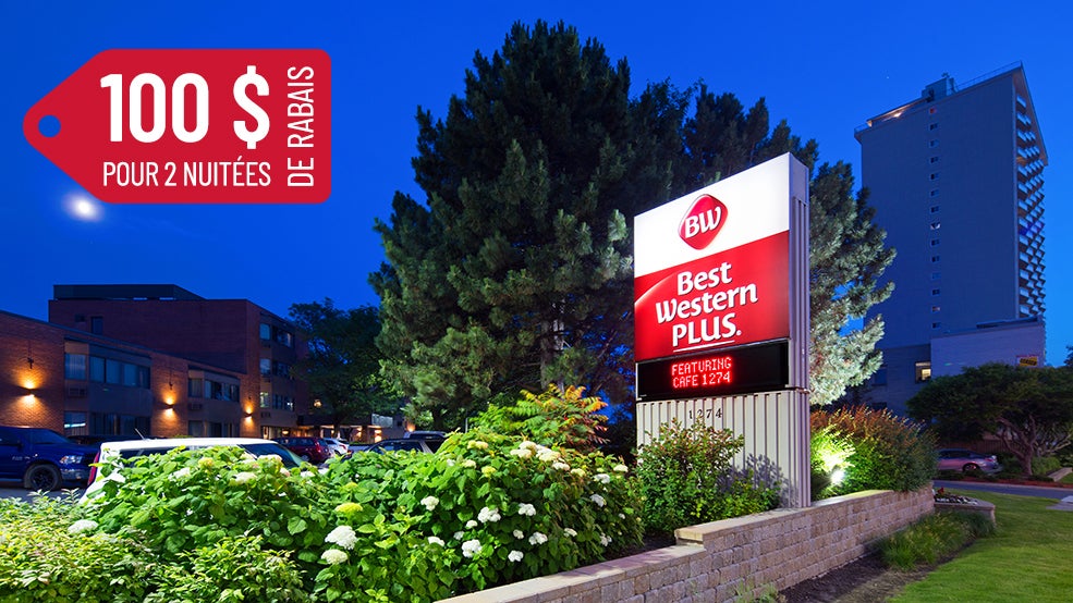 Best Western PLUS Ottawa City Centre - 100 off