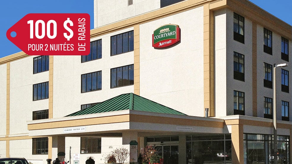 Courtyard by Marriott Ottawa Downtown - 100 off