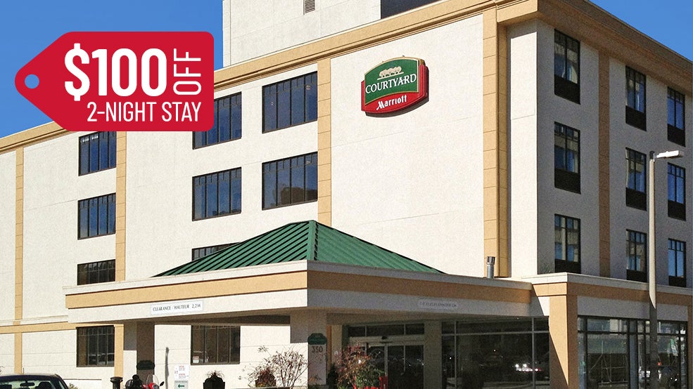 Courtyard by Marriott Ottawa Downtown - 100 off