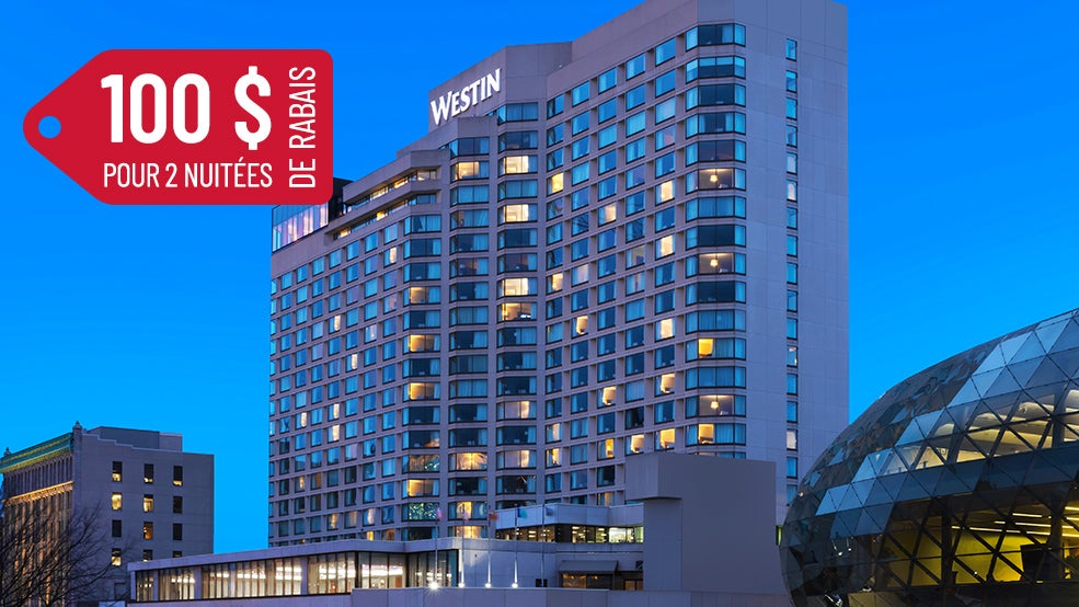 The Westin Ottawa - 100 off