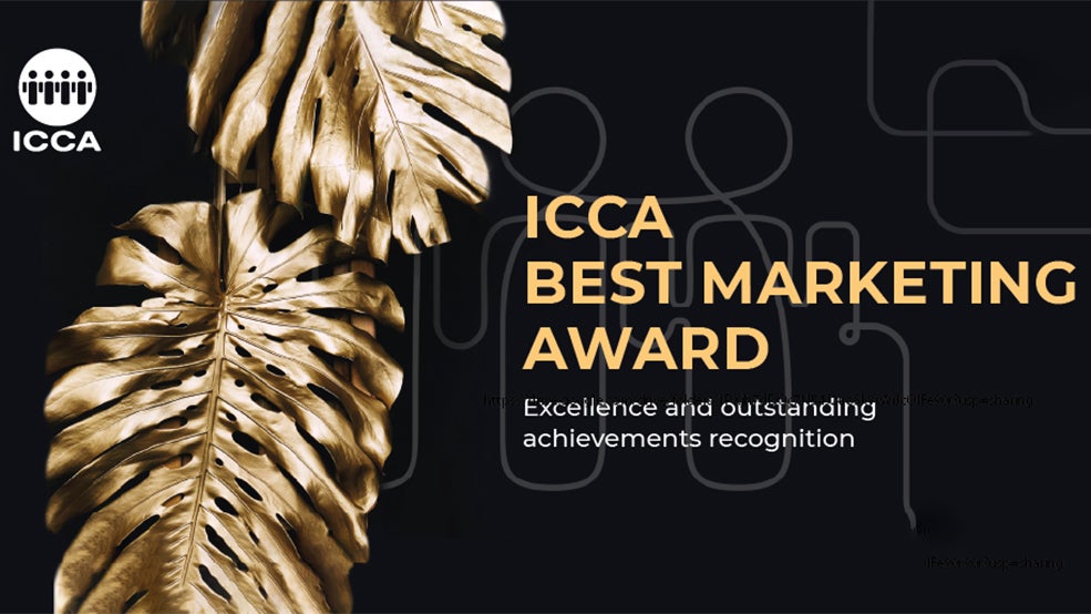 ICCA Best Marketing Award ICCA Best Marketing Award