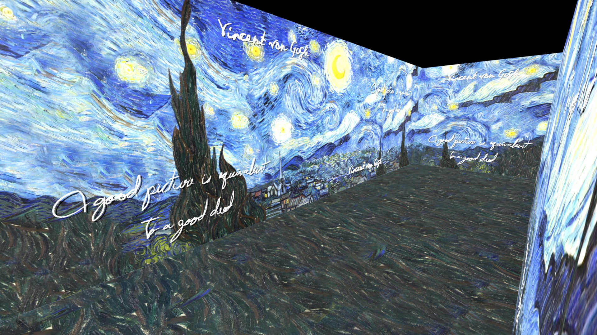 1920x1080 Van Gogh 360º Van Gogh 360º