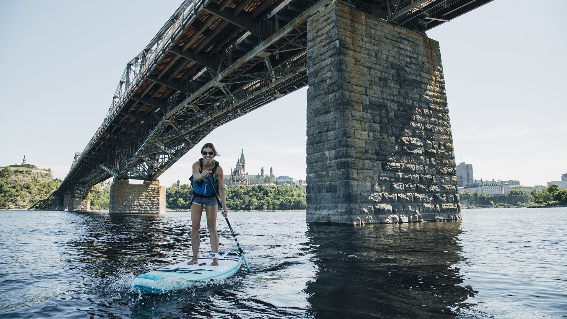 Paddle Boarding on the Ottawa River