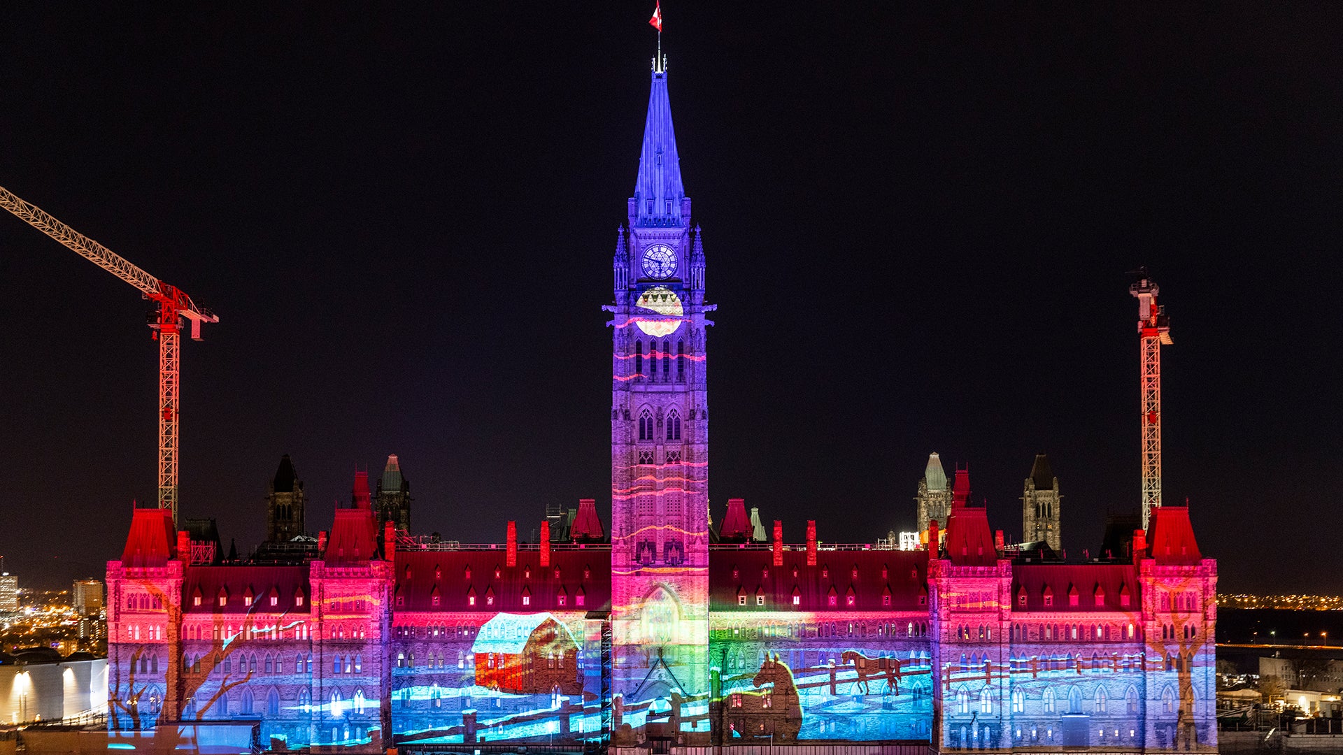 Winter Lights Across Canada