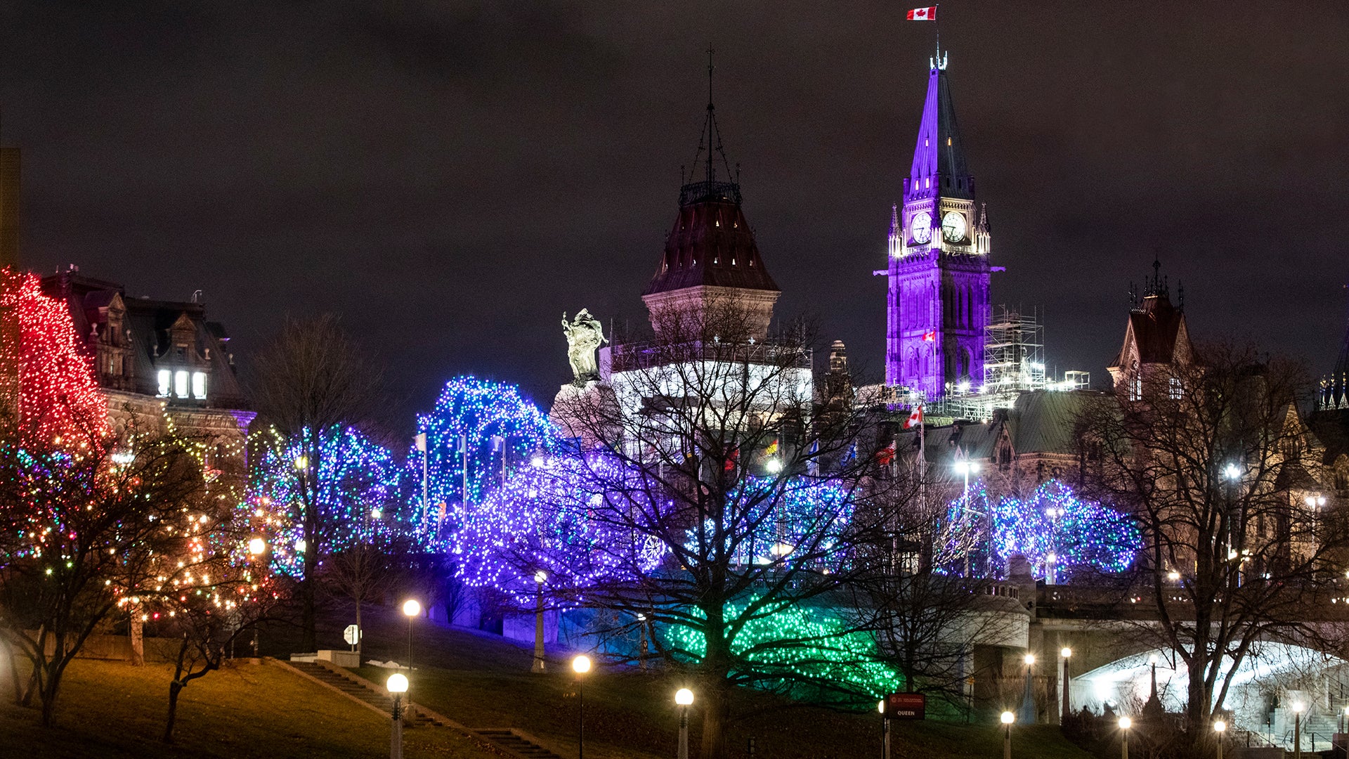 1920x1080 Winter Lights Across Canada Winter Lights Across Canada