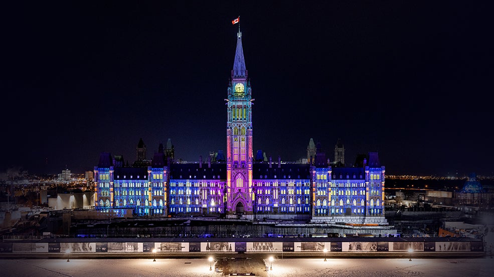 Winter Lights Across Canada