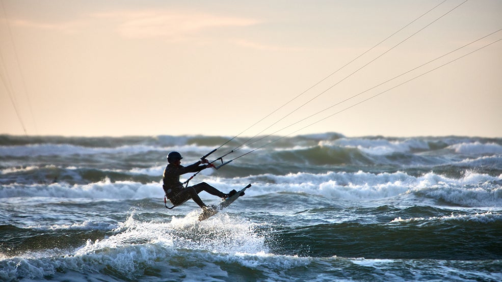 Kiteboarding