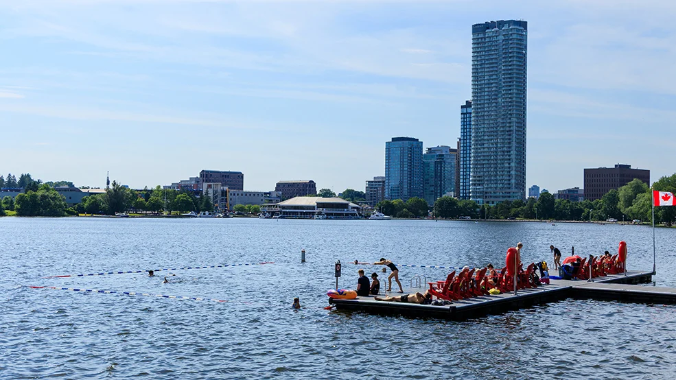 Dow’s Lake recreational dock