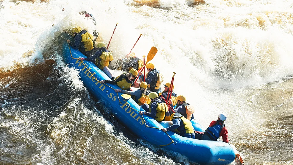 Wilderness Tours - Ottawa River rafting