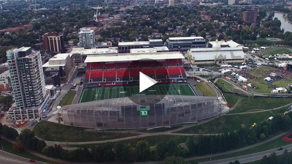 TD place video