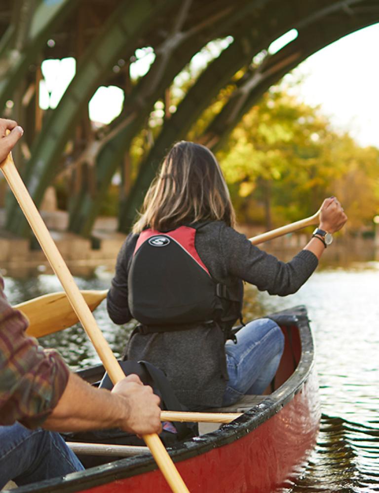 Canoeing Rideau Canal, Fall