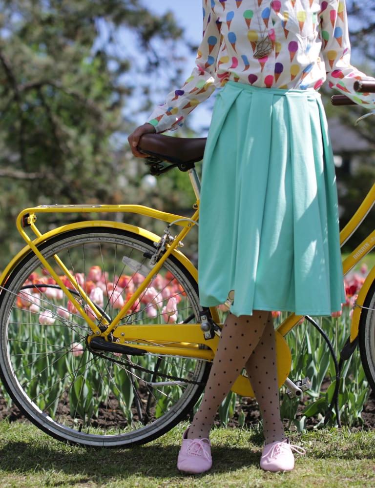 cycling, tulip