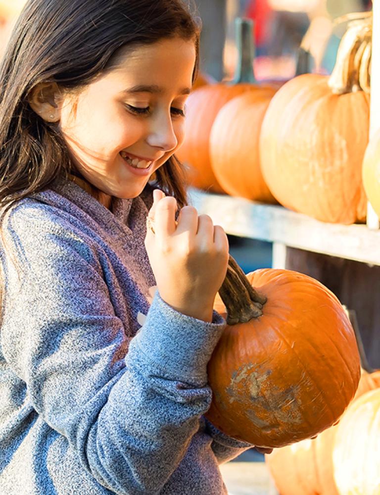 pumpkin, family, fall