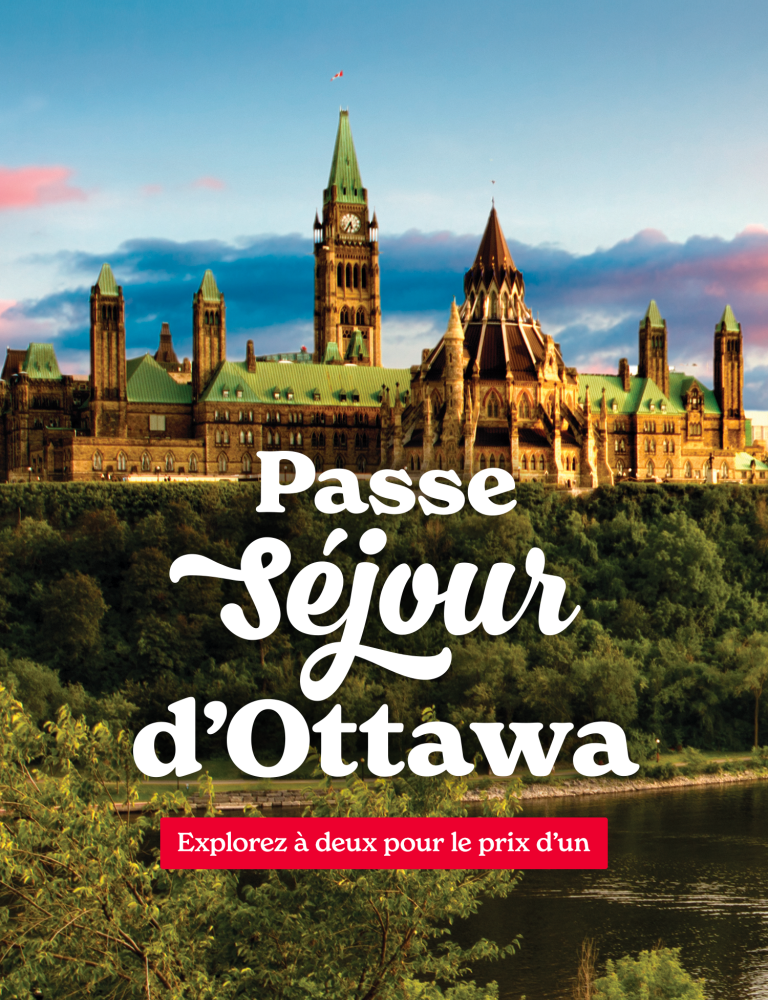 Passe séjour d’Ottawa: Explorez à deux pour le prix d’un