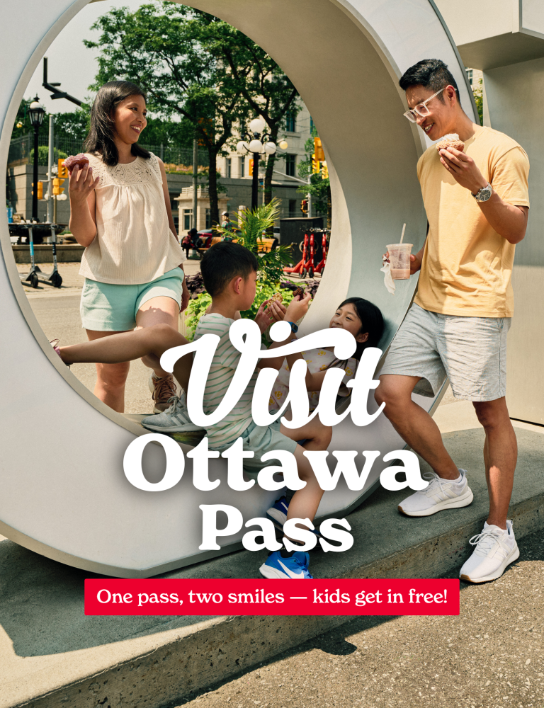 Visit Ottawa Pass: One pass, two smiles — kids get in free!
