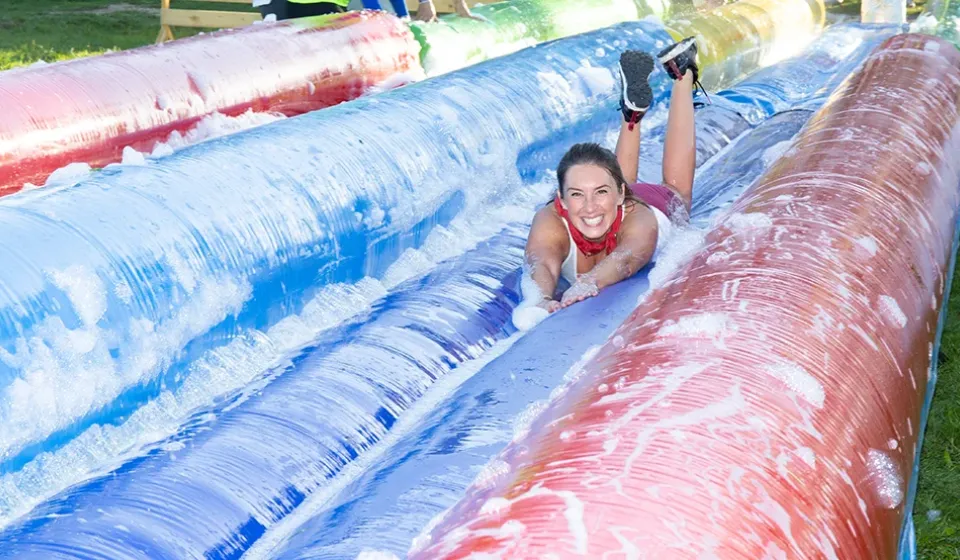 Foam race