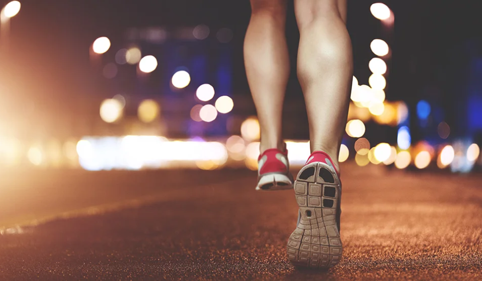 running