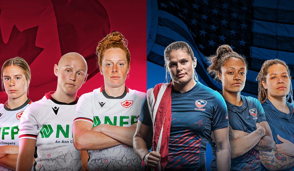 Rugby Canada Women's 15s vs USA Rugby Women's 15s