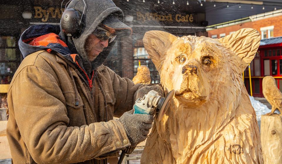 Wood Carving Demonstrations