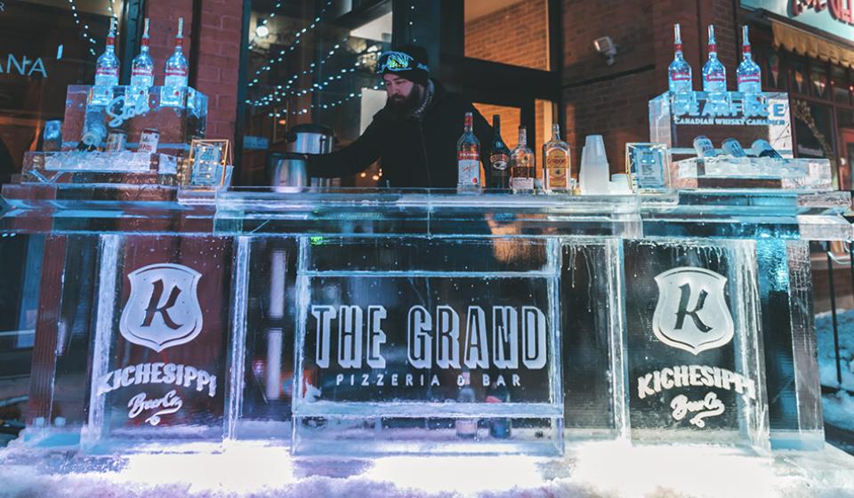 Chill and Cheers at Ottawa’s Grand Ice Bar