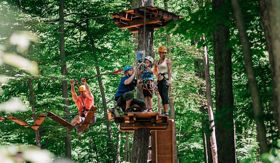 Camp Fortune Ski, Aerial Park and Ziplines