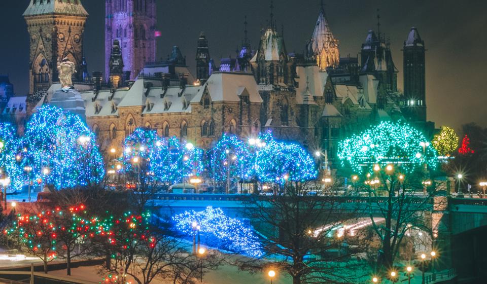 Christmas Lights Across Canada