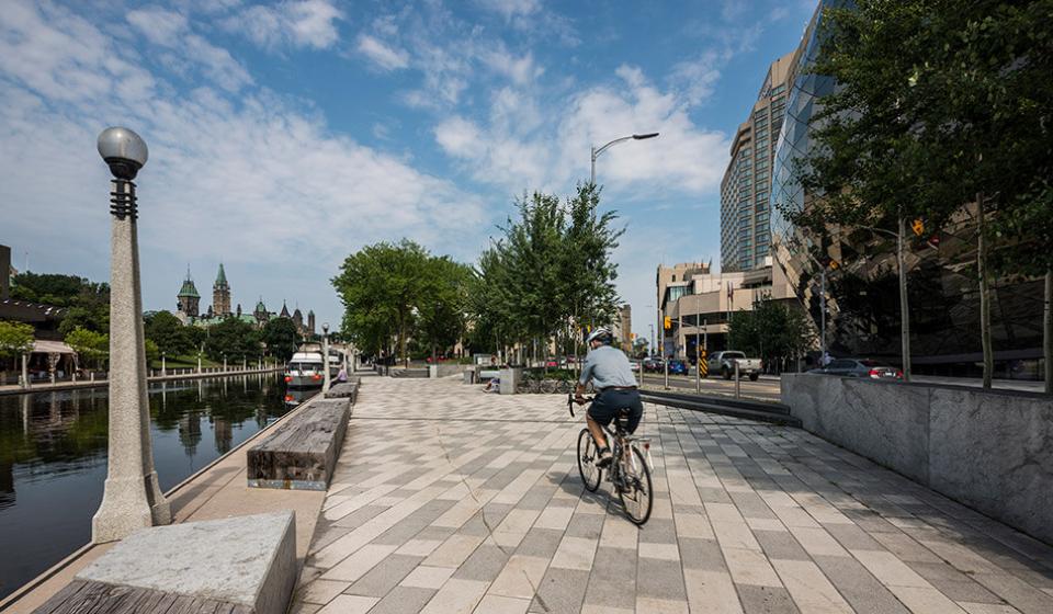 Rideau Canal, Cycling, Biking
