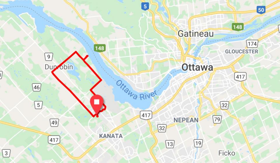 Self Guided Bicycle Route - Kanata & North Country Cruise