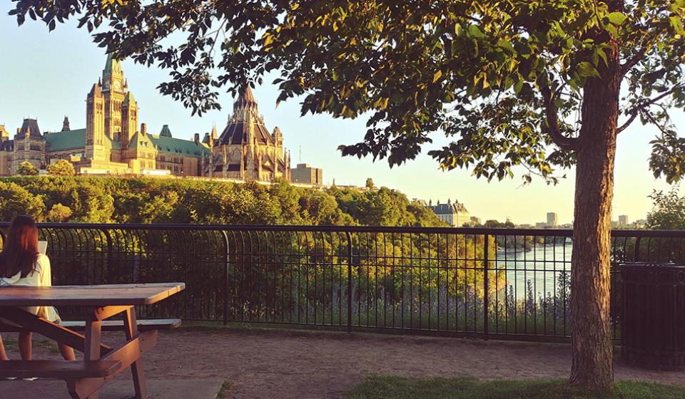 Major's Hill Park, Summer