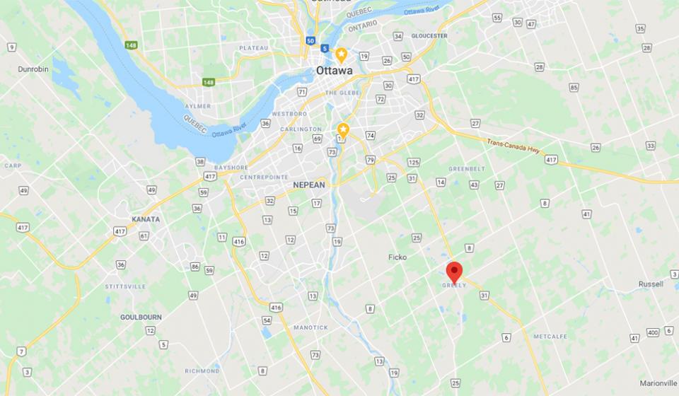 Map Greely