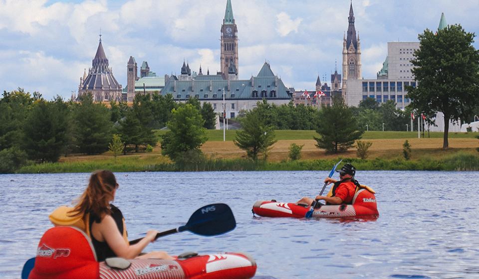 Tubing Ottawa River