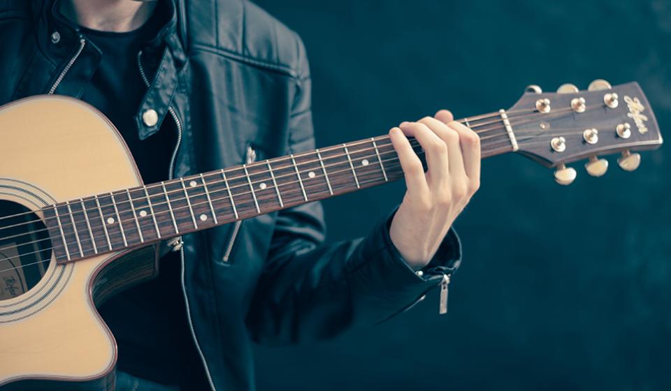 guitar, music