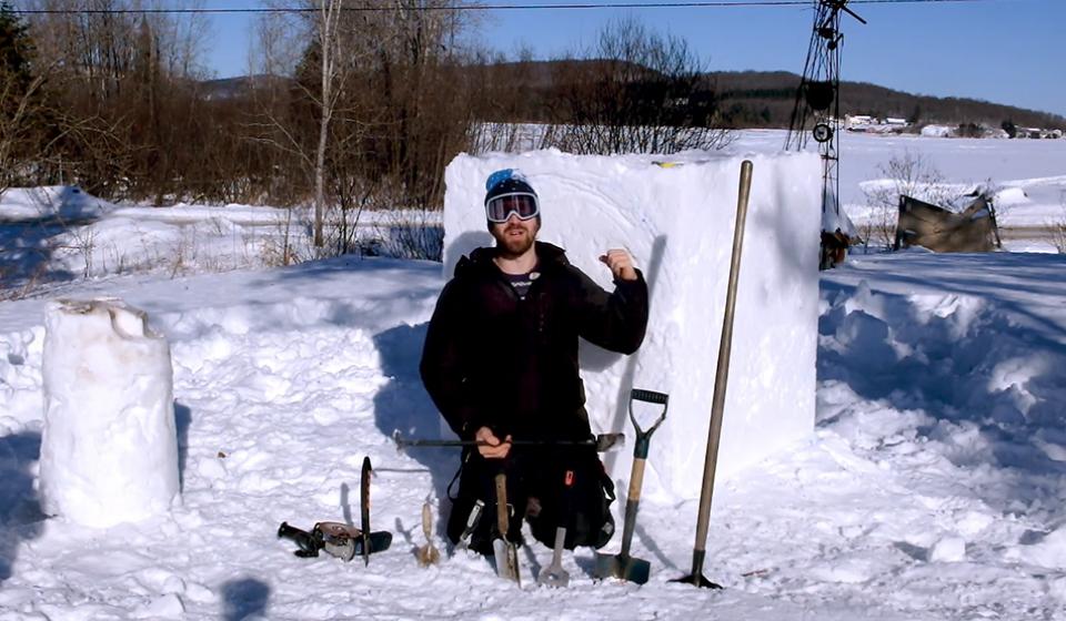 Fecteau's art of Winterlude - Presentation of snow sculpting tools