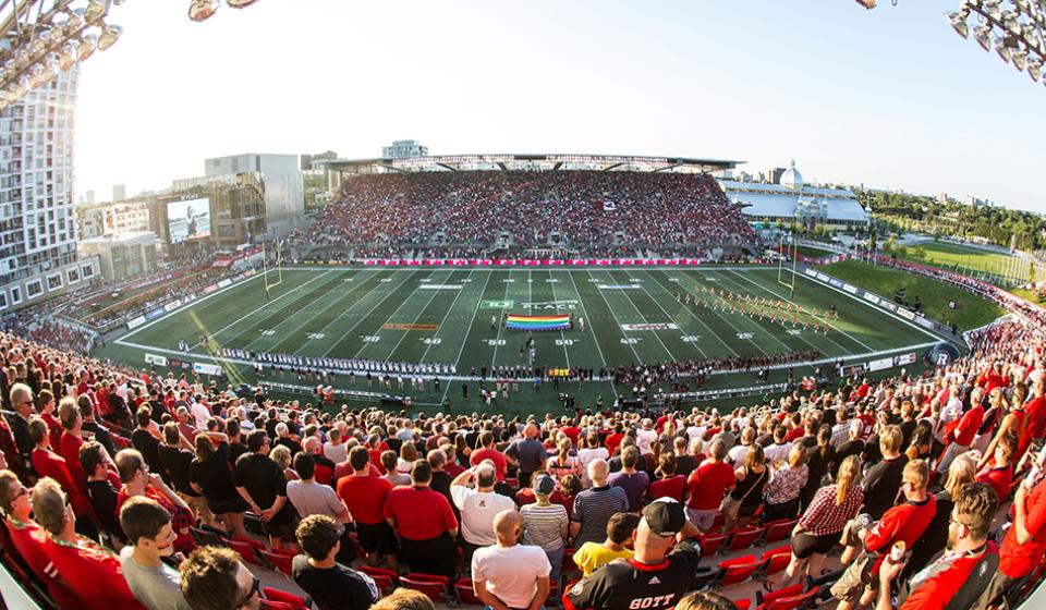 TD Place, Ottawa Redblacks