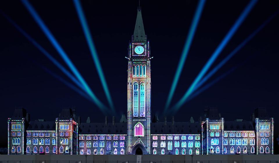 Christmas Lights Across Canada
