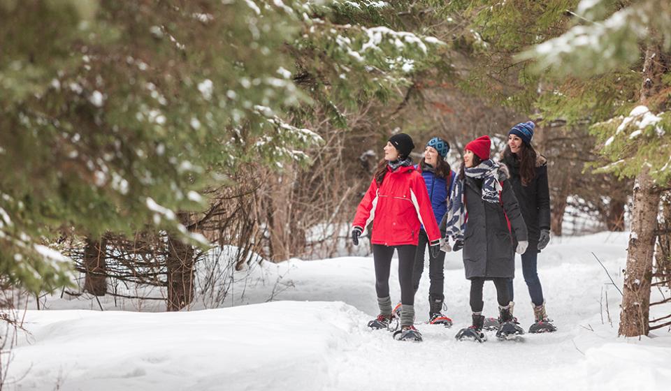 Snowshoeing in the Greenbelt
