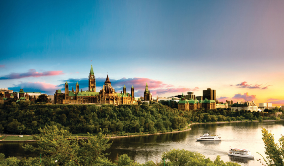 Parliament Hill in Ottawa, Canada