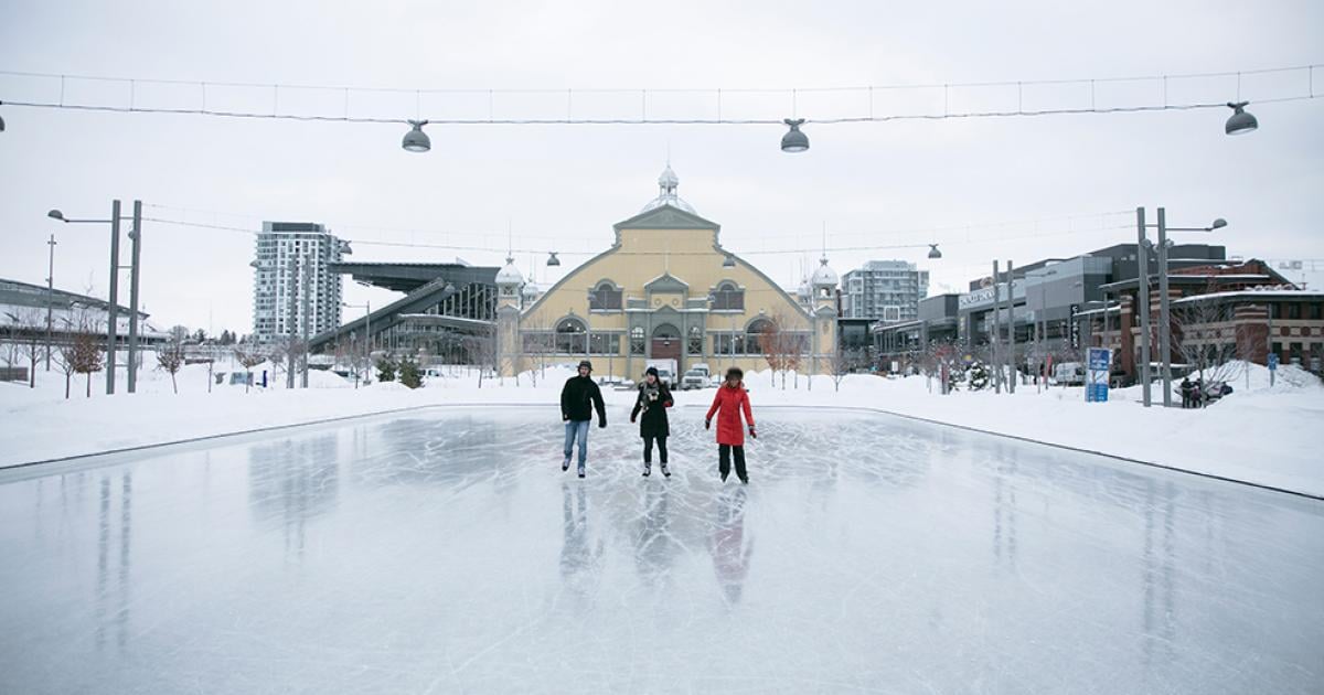 Lansdowne Park Skating Court | Ottawa Tourism