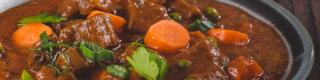 Beef stew with carrots