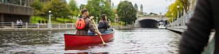 Canoeing Rideau Canal, Fall