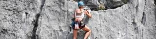 rock climbing 