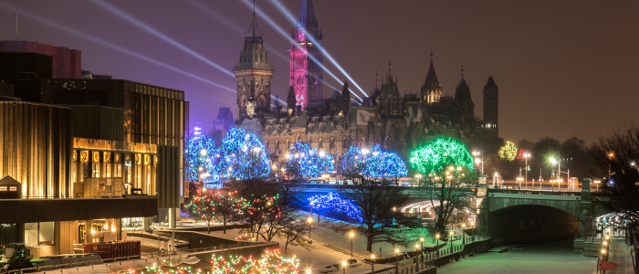 Winter Lights Across Canada